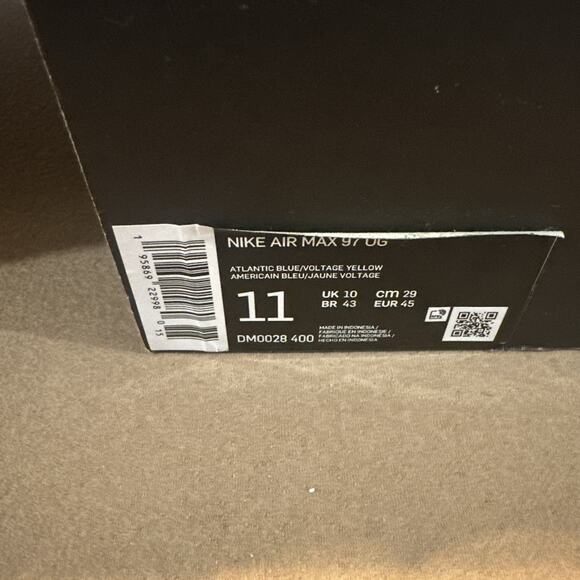 Size 11 - Nike Air Max 97 OG Atlantic Blue